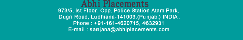 You may contact us at this address on any working day in between 10 am to 6.00 pm IST...